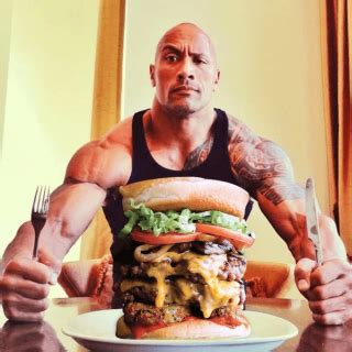 burger the rock meme|The Rock burger MEME !!! .